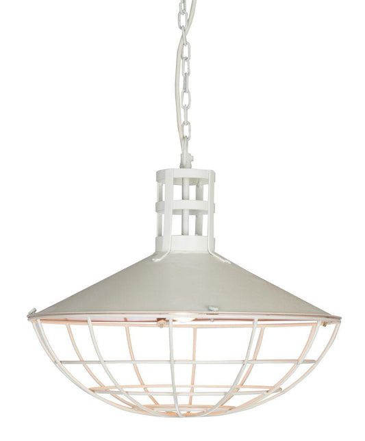 HG Living Iron Powder White Cage Lamp VE14 - Pendant LightVE149332092085926 1