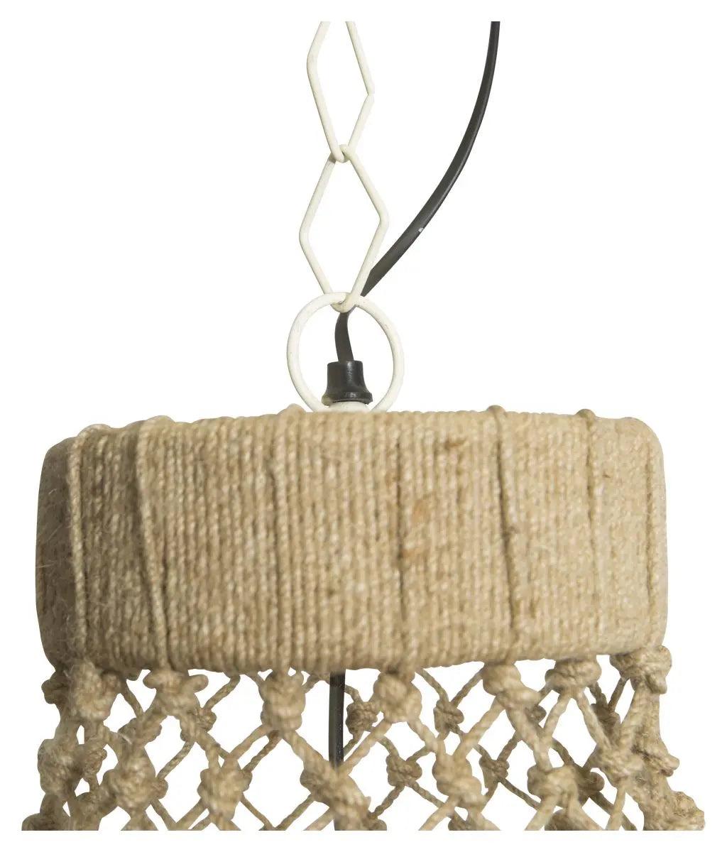 HG Living Jute And Iron Tiered Chandelier Large MS26 - Pendant LightMS269332092110529 3