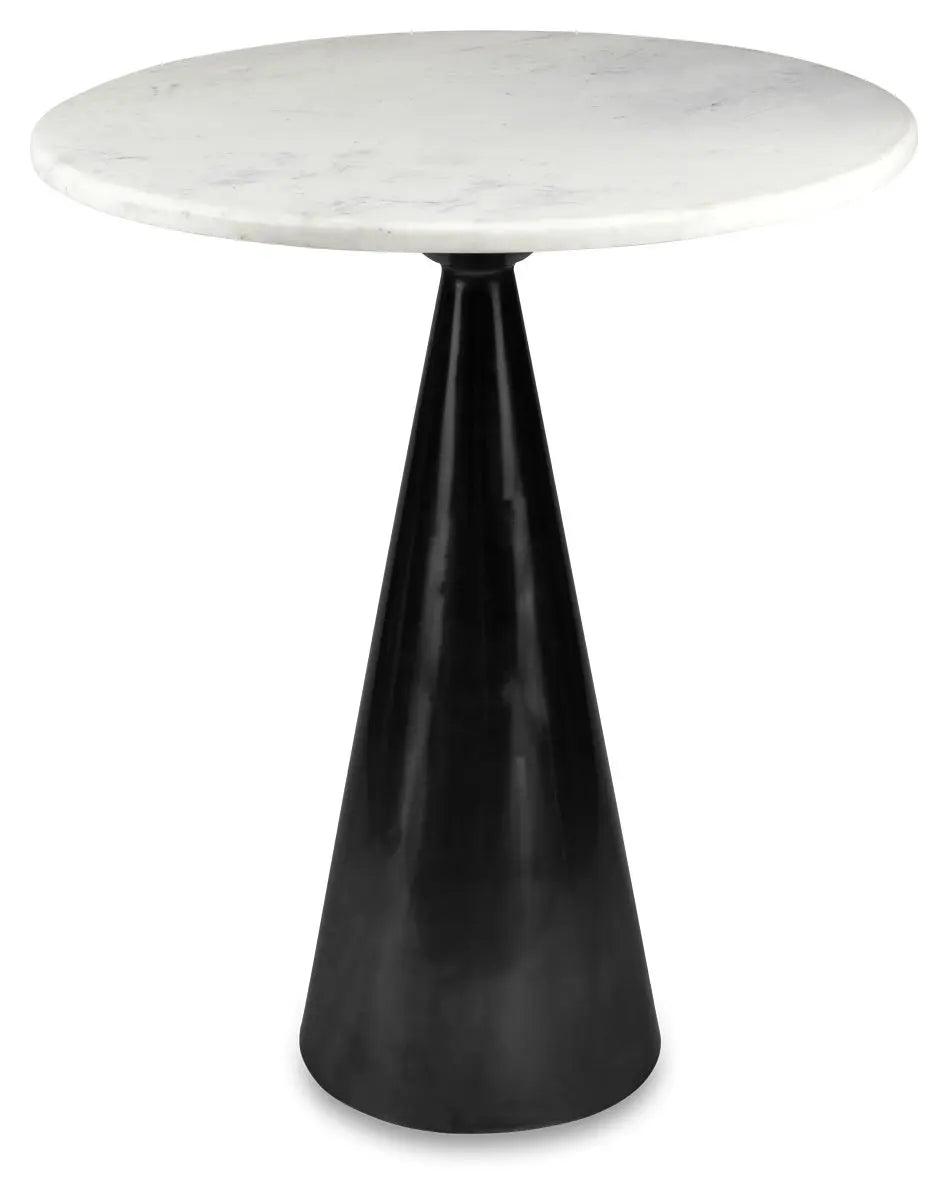 HG Living Pedestal Marble Iron Bar Table Black - Bar TablesGF899332092133511 1