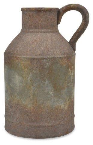 HG Living Provence Distressed Decor Jub Large Stoneware Rust - OutdoorCF3049332092125103 3
