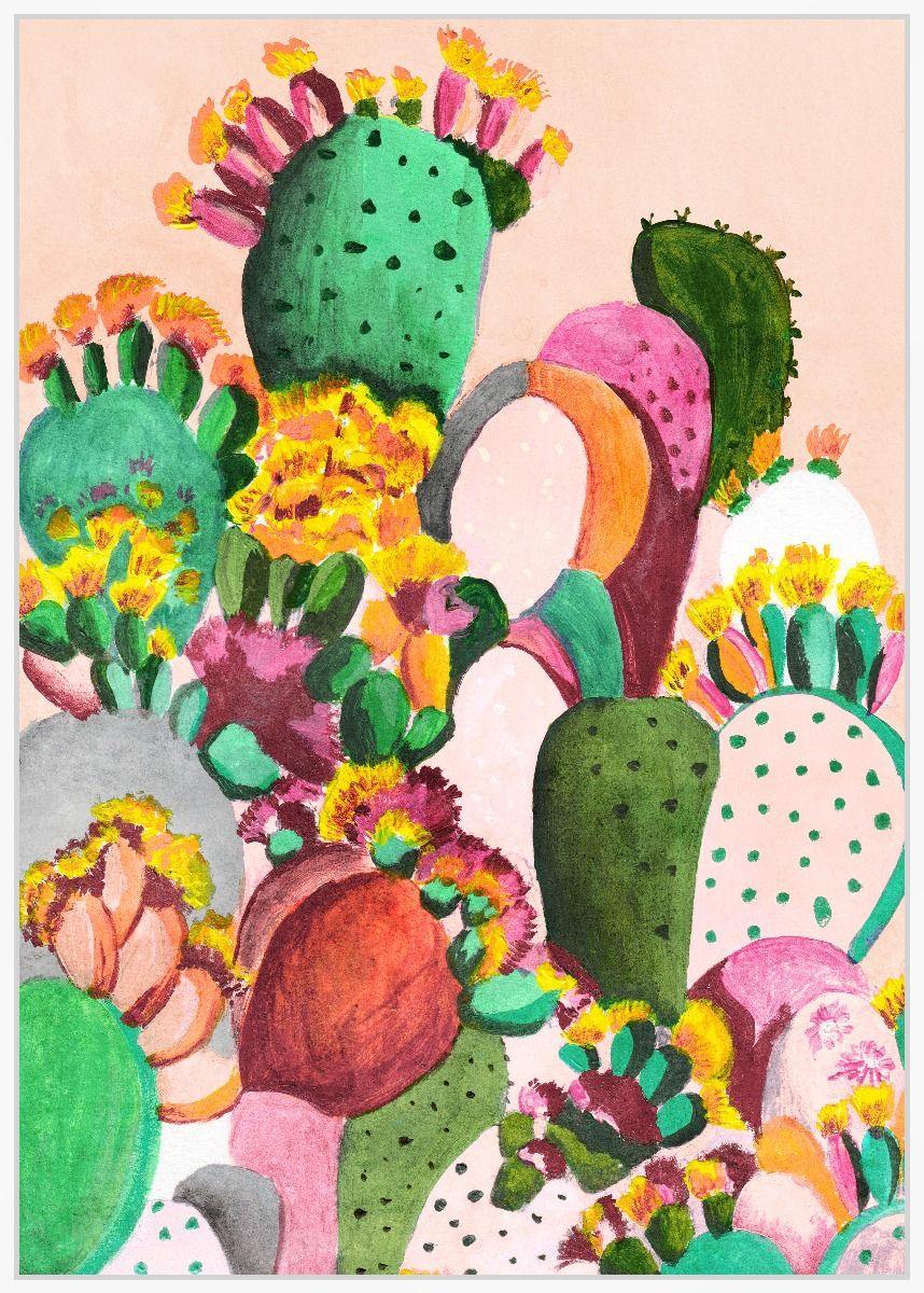 HG Living Toluca Cactus Wall Art 80X120 HE42 - Wall DecorHE429332092123048 1