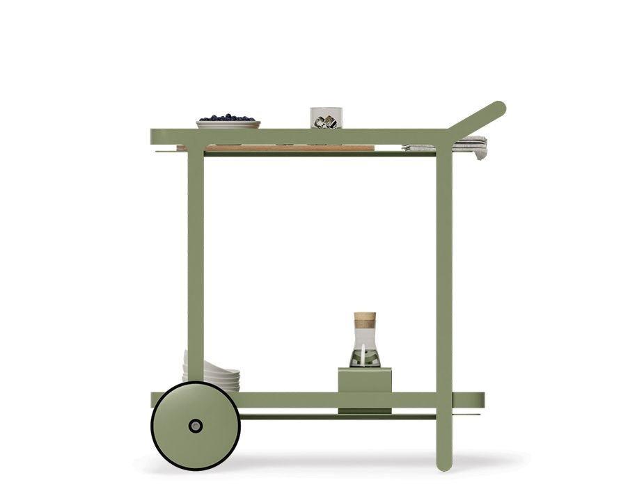 Imola Outdoor Bar Cart - Eucalyptus Green - C1410550019356182096241 4