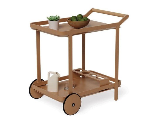 Imola Outdoor Bar Cart - Terracotta - C1410550569356182096319 1