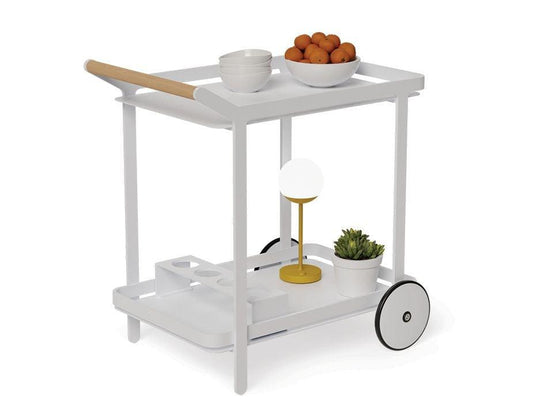 Imola Outdoor Bar Cart - White - C1410550679356182096326 1