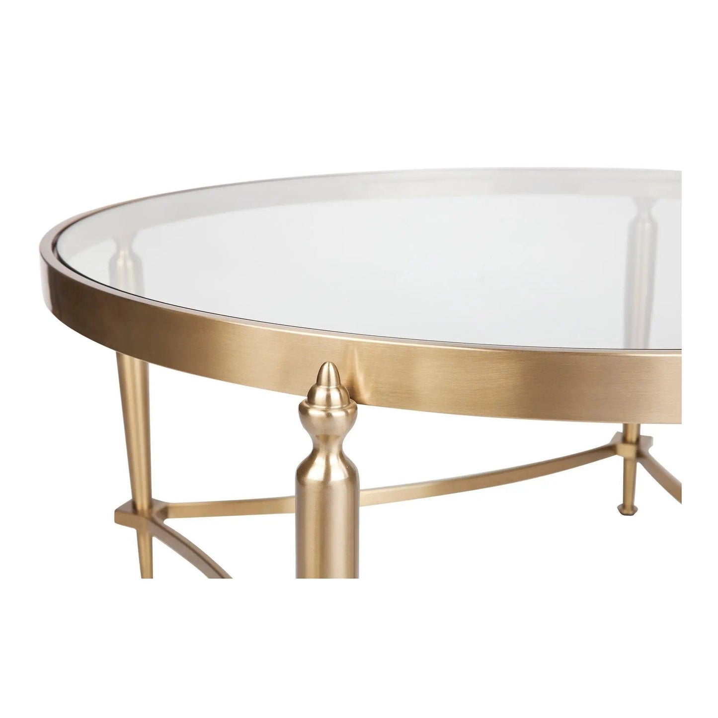 Jak Glass Coffee Table - Gold - Coffee Table322549320294115510 4