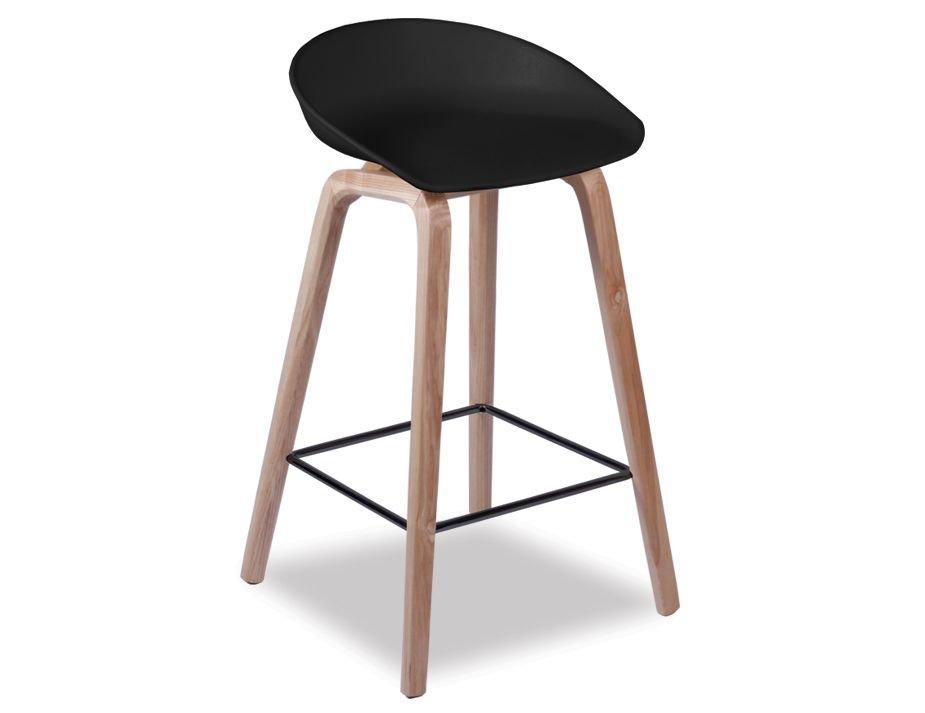 Kobe Stool - Natural - Black Shell - B1112120709356182016188 5