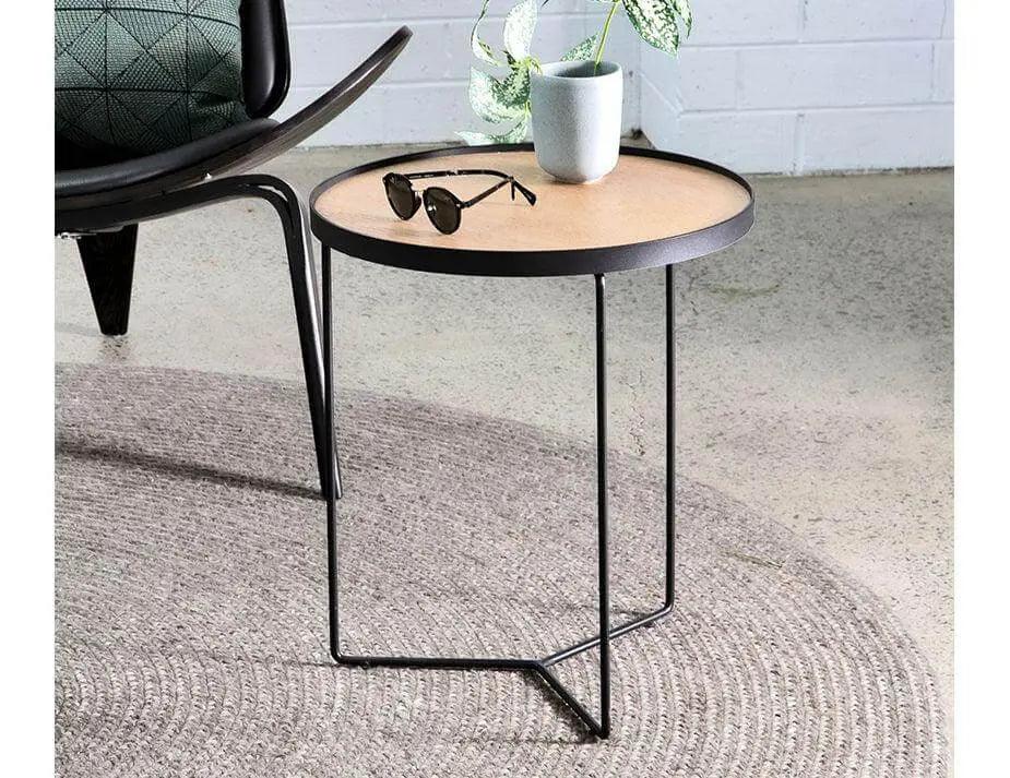 Level Alora Side Table Black - Oak - TableB1251140559356182001146 6