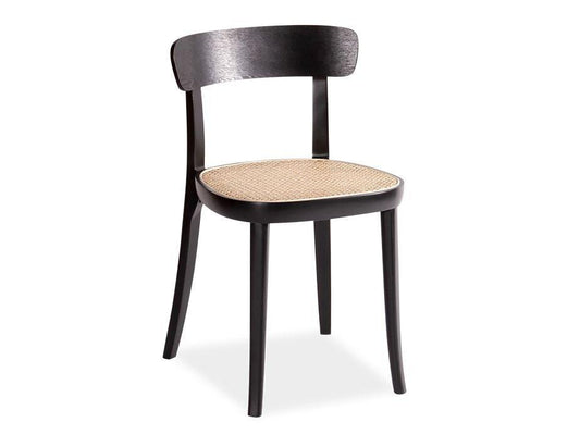 Liana Chair - Black Frame with Cane Seat - B1000300359356182008312 1