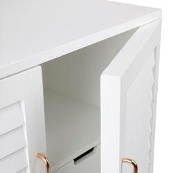 Loft Oak Bar Cabinet - White - Cabinet327479320294125373 6