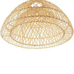 Longport Rattan Pendant - Dome - Chandeliers and Pendants207919320294127094 3