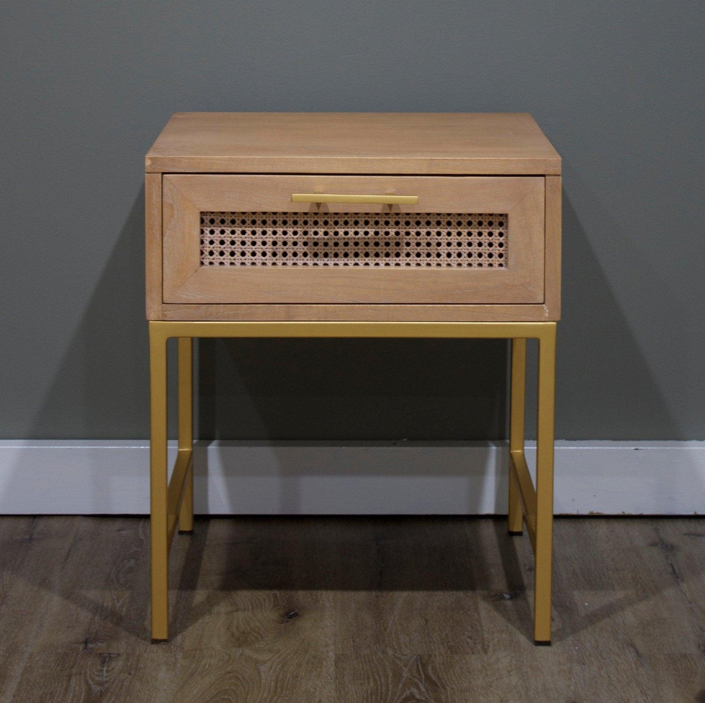 Mala Timber and Rattan Bedside Table - Bedside TableNSSZ0939360245000021 2