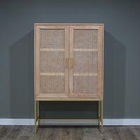 Mala Timber & Rattan Cabinet - CabinetCASZ137 4