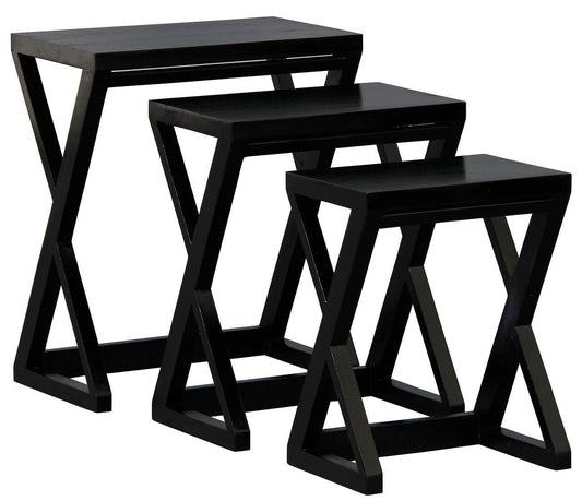 Manhattan Nest of Table (Black) - TableNT 300 Z (B)754169490768 1