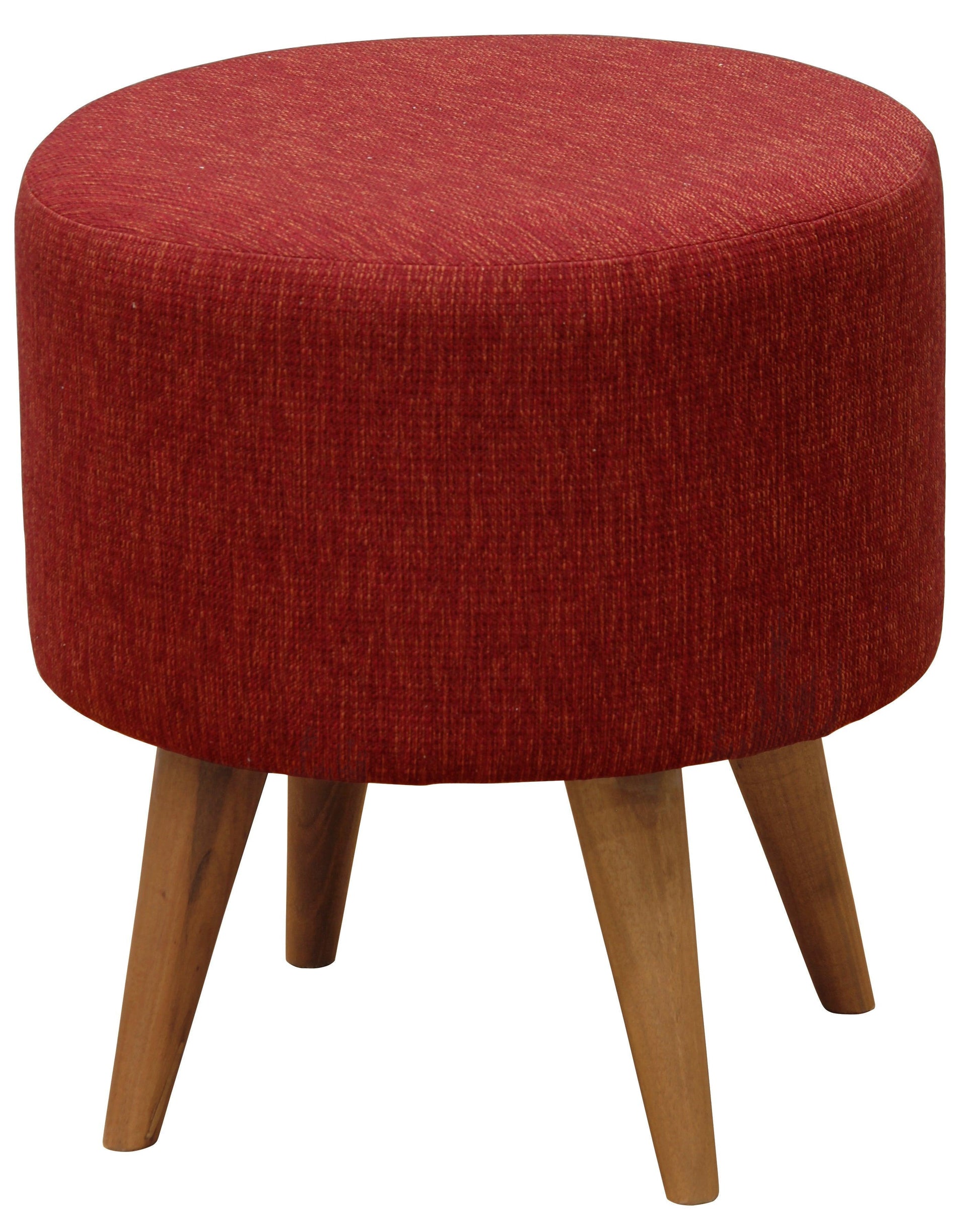 Manhattan Round Ottoman (Cherry Red) - OttomanOT 40 43 RD (CR)754169492588 1