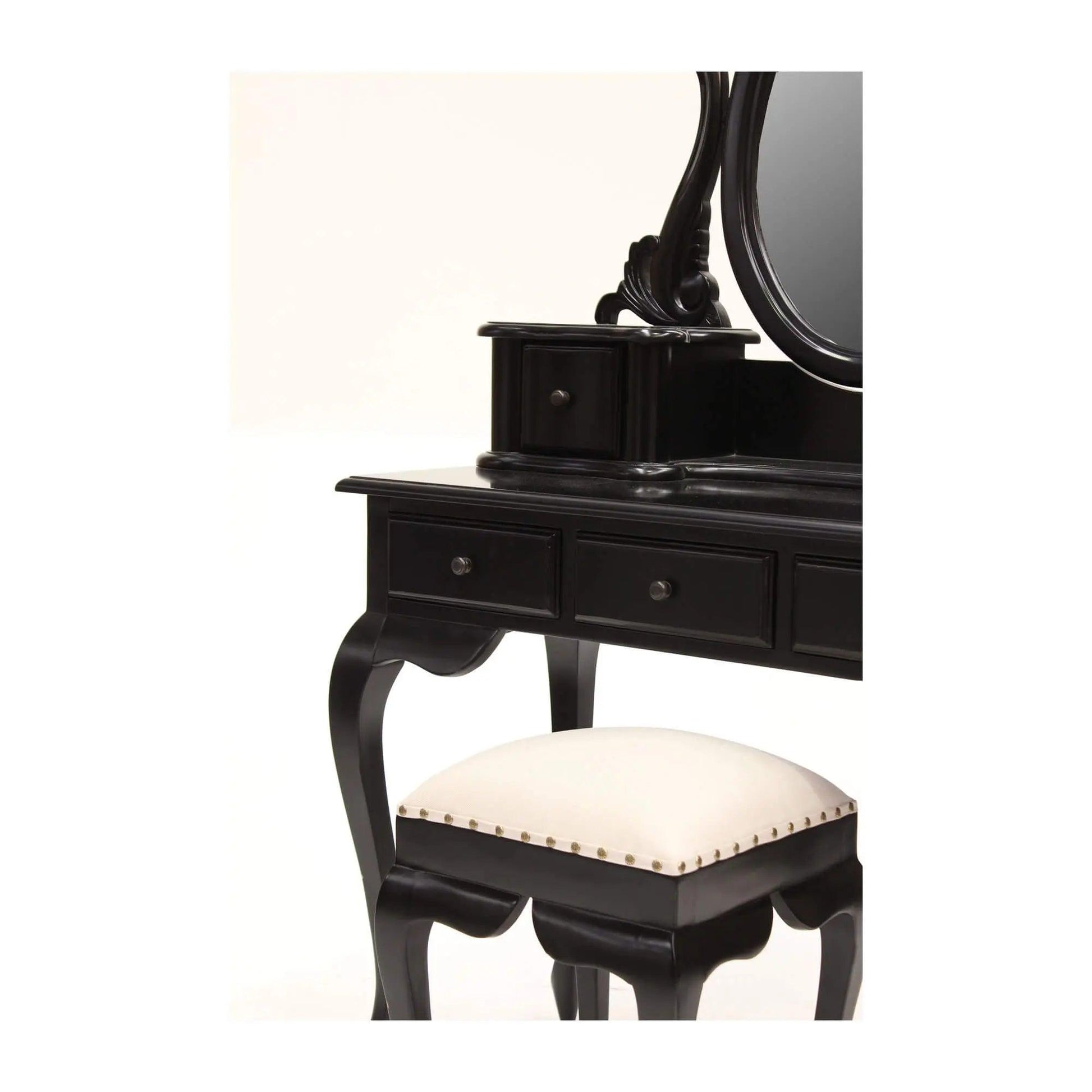 Marcella Dressing Table with Stool - DresserMST04KDBDR9360245000953 9