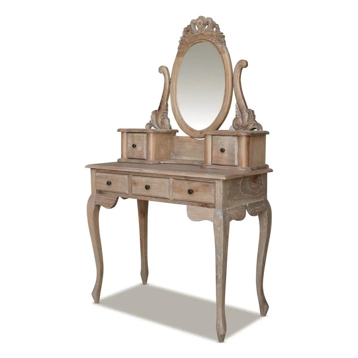 Marcella Dressing Table with Stool - DresserMST04KDBDR9360245000953 10