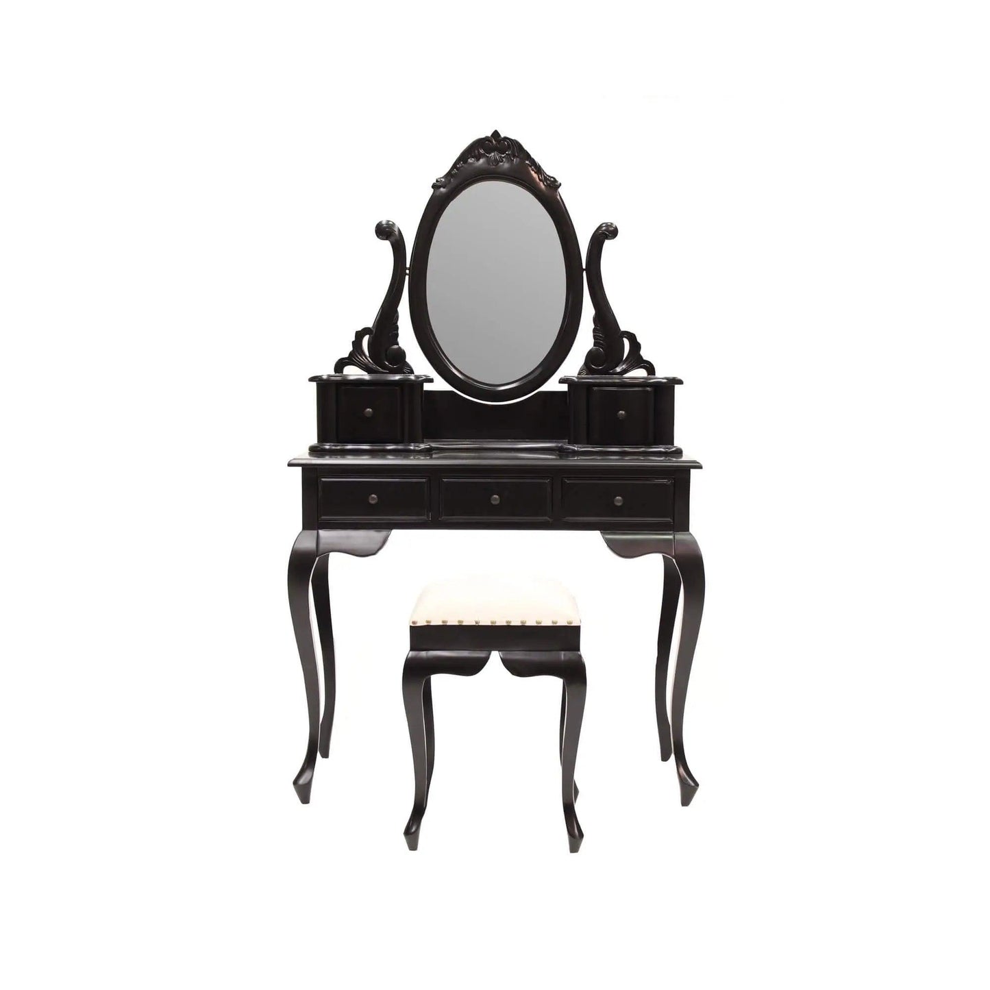 Marcella Dressing Table with Stool - DresserMST04KDBDR9360245000953 7