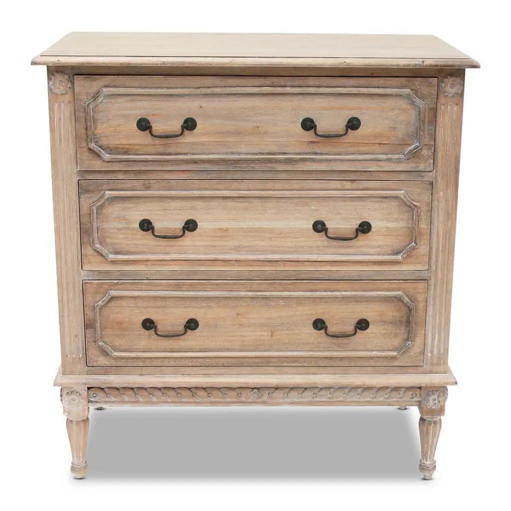 Marseille 3 Drawer Chest - Tall Boy - DrawerMCAB161TER9360245000786 1