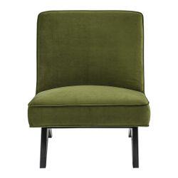 Martyn Slipper Chair - Olive Velvet - Chair330579320294127735 2