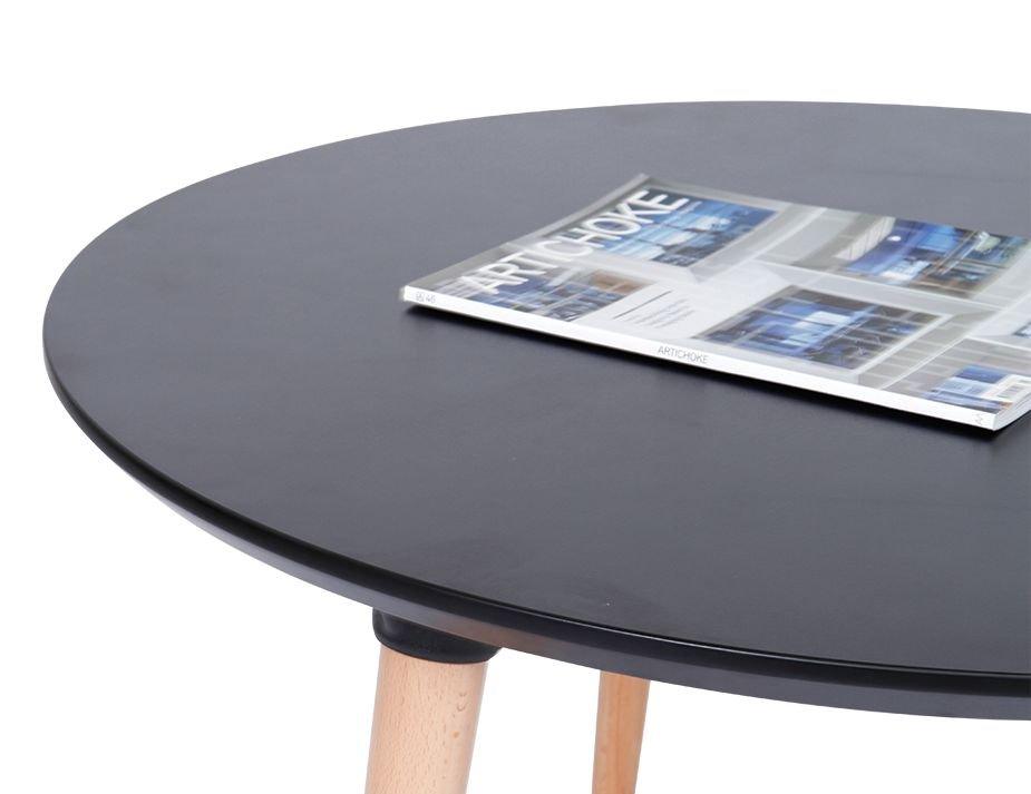 Massa Coffee Table - 80cm - Black - Natural - B1251030279356182000880 2