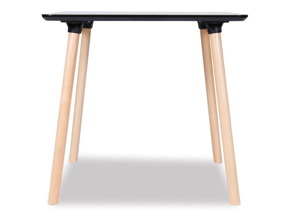 Massa Table - 120x80cm - Natural Legs - Black Top - B1251012279356182000835 3