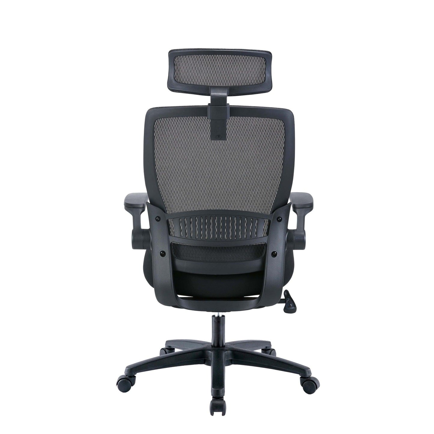 Mesh Ergonomic Office Chair - Black - With Headrest - Office/Gaming ChairsOC8252-UN 2