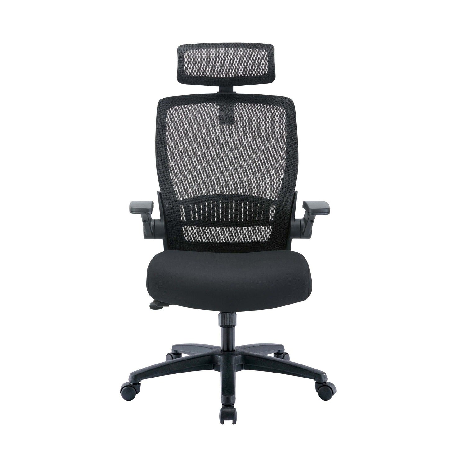 Mesh Ergonomic Office Chair - Black - With Headrest - Office/Gaming ChairsOC8252-UN 3