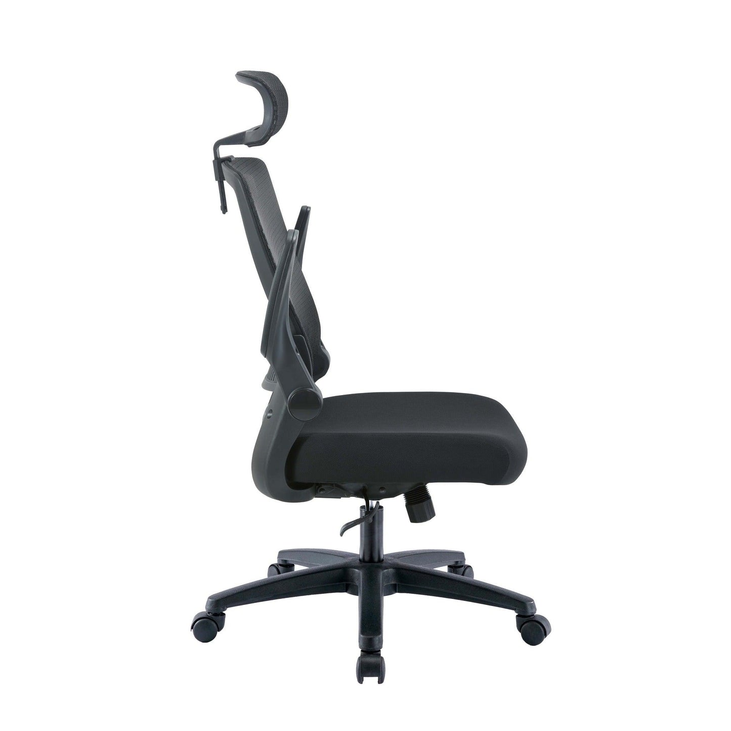 Mesh Ergonomic Office Chair - Black - With Headrest - Office/Gaming ChairsOC8252-UN 4