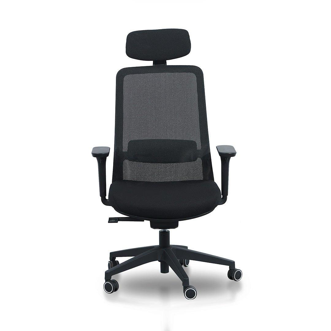 Mesh Office Chair - Full Black - Office/Gaming ChairsOC8504-LF 2