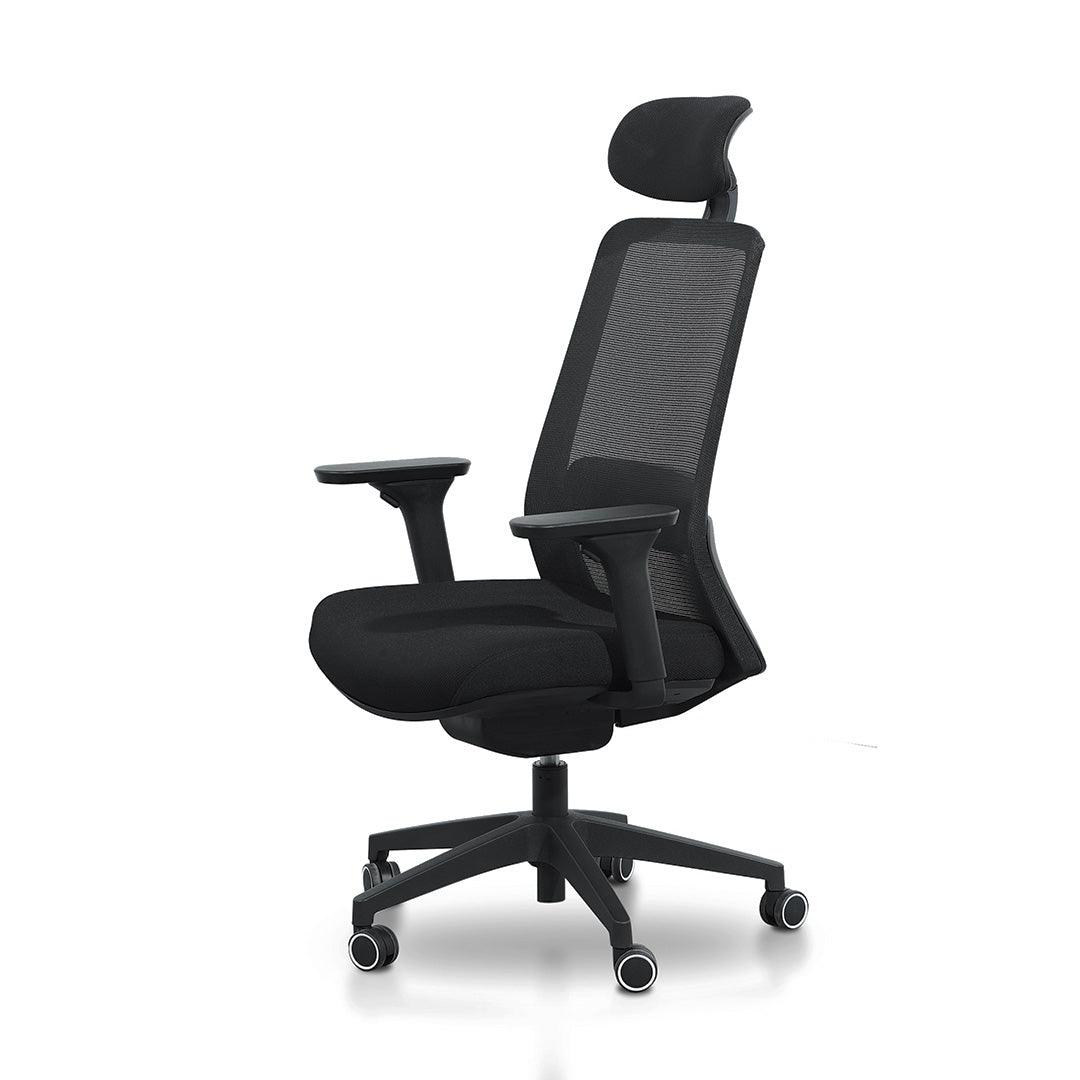Mesh Office Chair - Full Black - Office/Gaming ChairsOC8504-LF 4