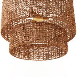 Navarre Rattan Pendant - Chandeliers and Pendants207929320294127100 3