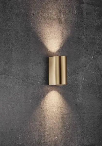 Nordlux Canto Maxi 2 Wall Lamp - Brass - Wall Sconce6N497210355701581483989 2