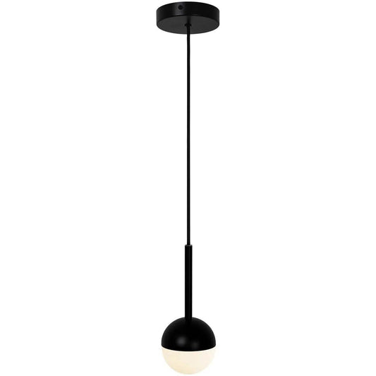 Nordlux Contina Single Pendant Black Metal/Opal Glass E27 - Pendant Light6N21131530035704924006456 1