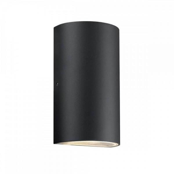 Nordlux Rold Round Wall Round Black-Wall Sconce-Form Lighting-Prime Furniture