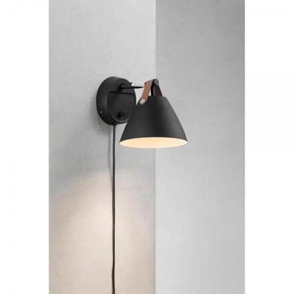 Nordlux Strap 15 Wall Black - Wall Sconce6N84291003 2