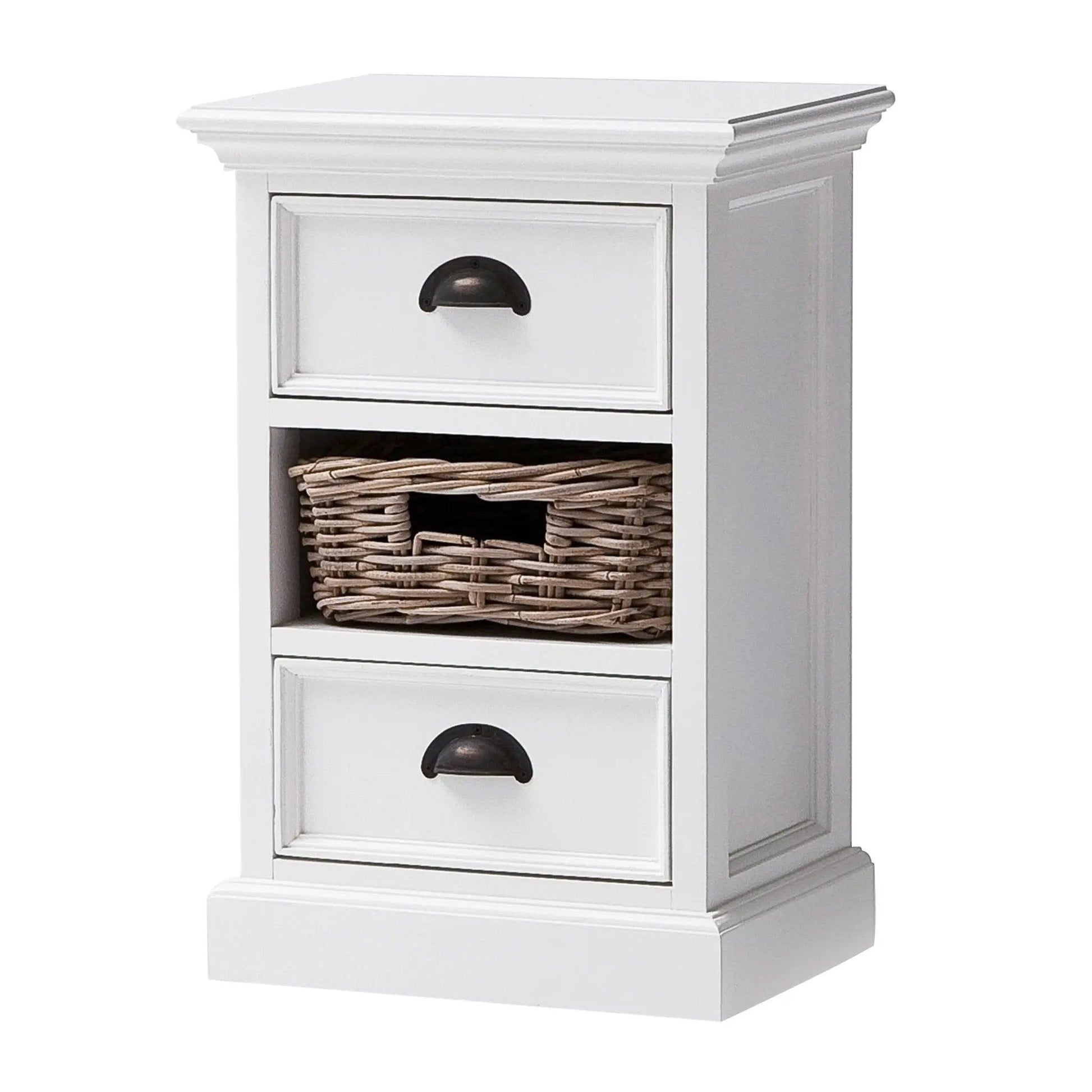 NovaSolo Bedside Storage Unit with Basket CA585 - Bed SidesCA5858994921000473 4