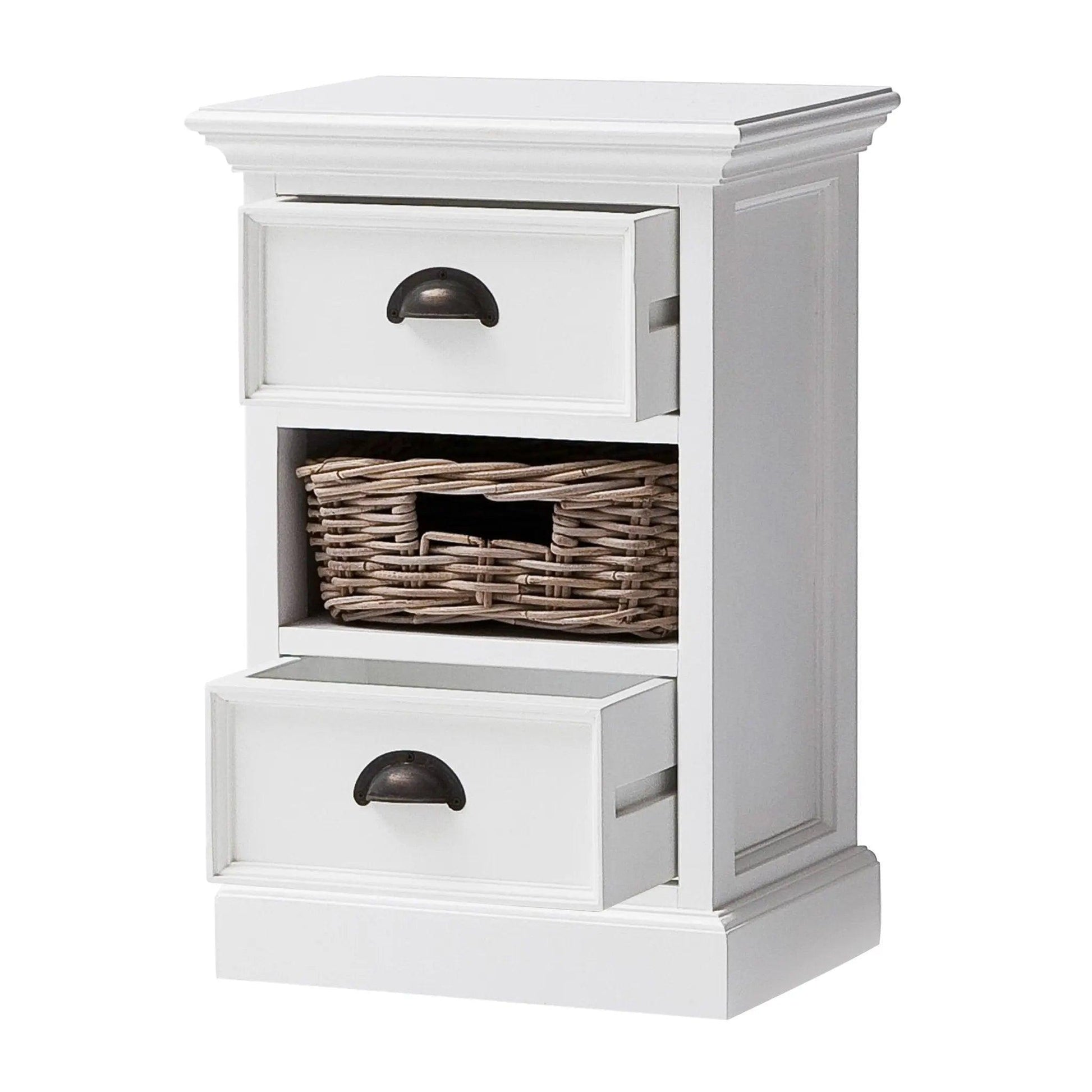 NovaSolo Bedside Storage Unit with Basket CA585 - Bed SidesCA5858994921000473 6