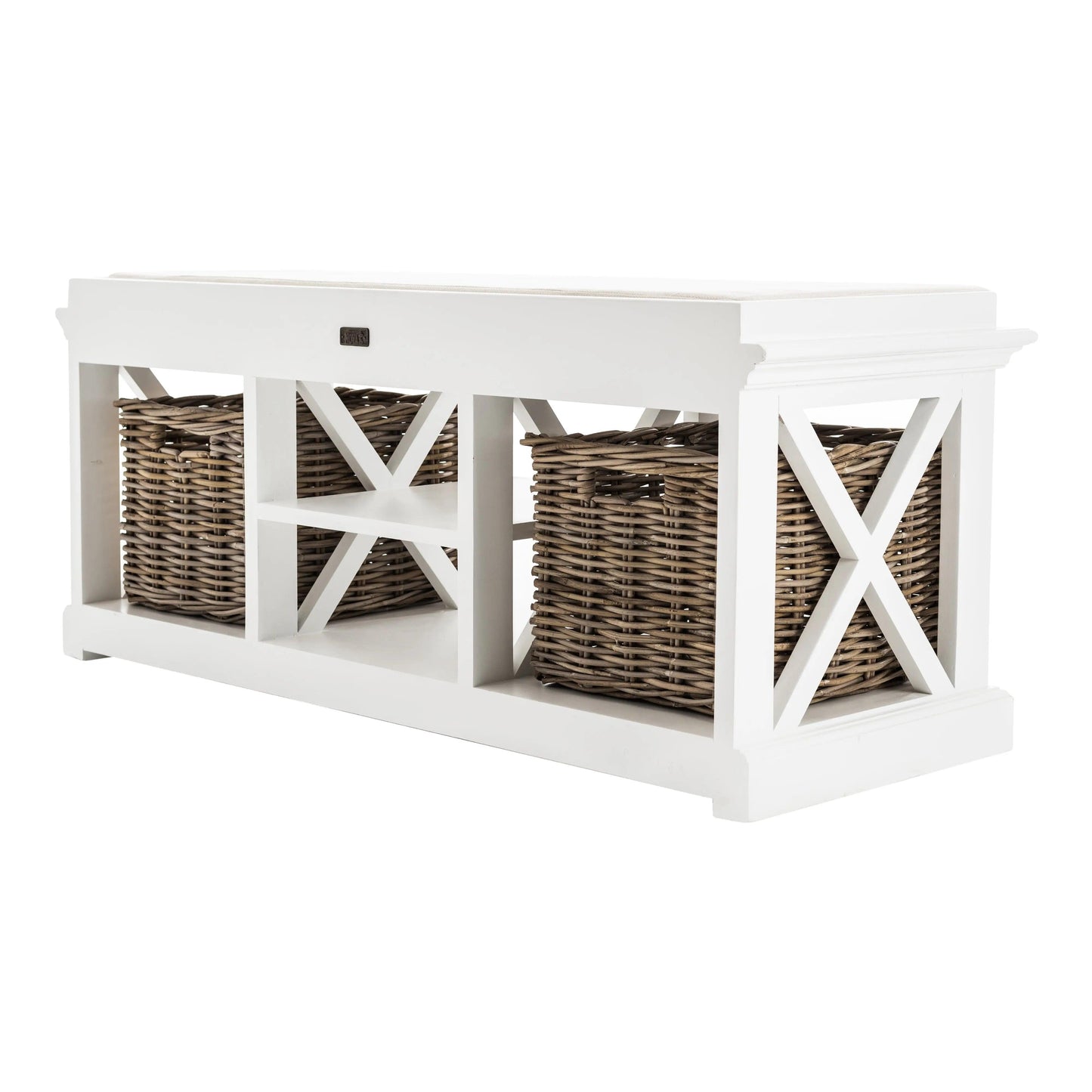 NovaSolo Bench & Basket Set BE001 - Prime FurnitureBE0018994921000138