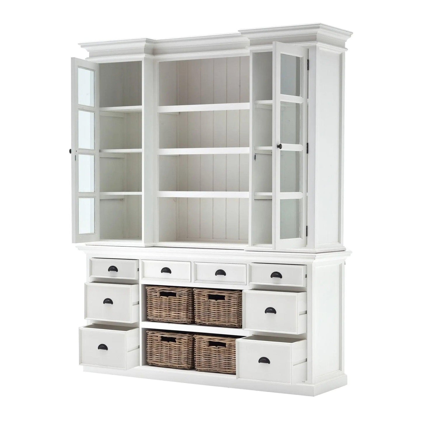 NovaSolo Library Hutch with Basket Set BCA600 - Hutch UnitBCA6008994921000206 6