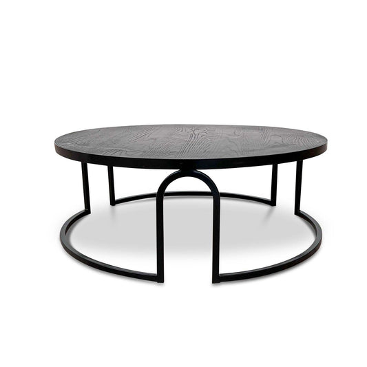 Oak Coffee Table - Full Black - Coffee TableCF6783-NI 1