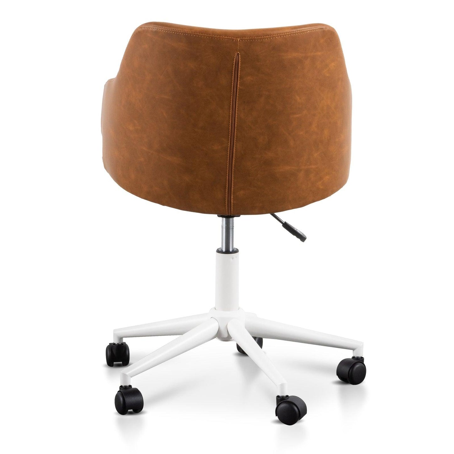 Office Chair - Tan with White Base - Office/Gaming ChairsOC6195-LF 5