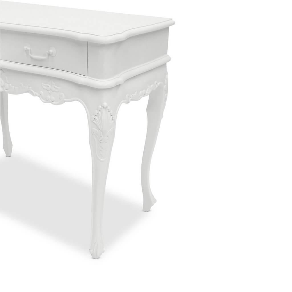 Paris Console 2 Drawer - White - DrawerMTAB130PDR9360245001196 3