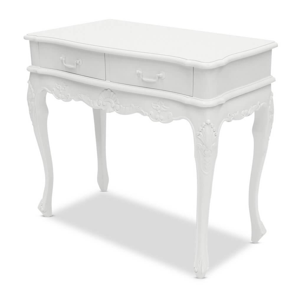 Paris Console 2 Drawer - White - DrawerMTAB130PDR9360245001196 2