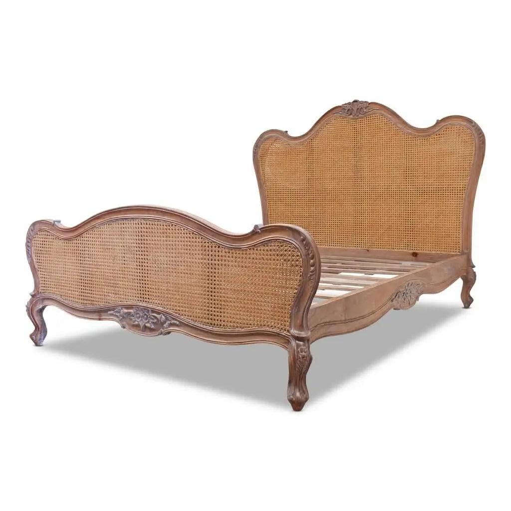 Parisian Rattan Bed King Size - BedMBED82KINGPDR9360245000588 1