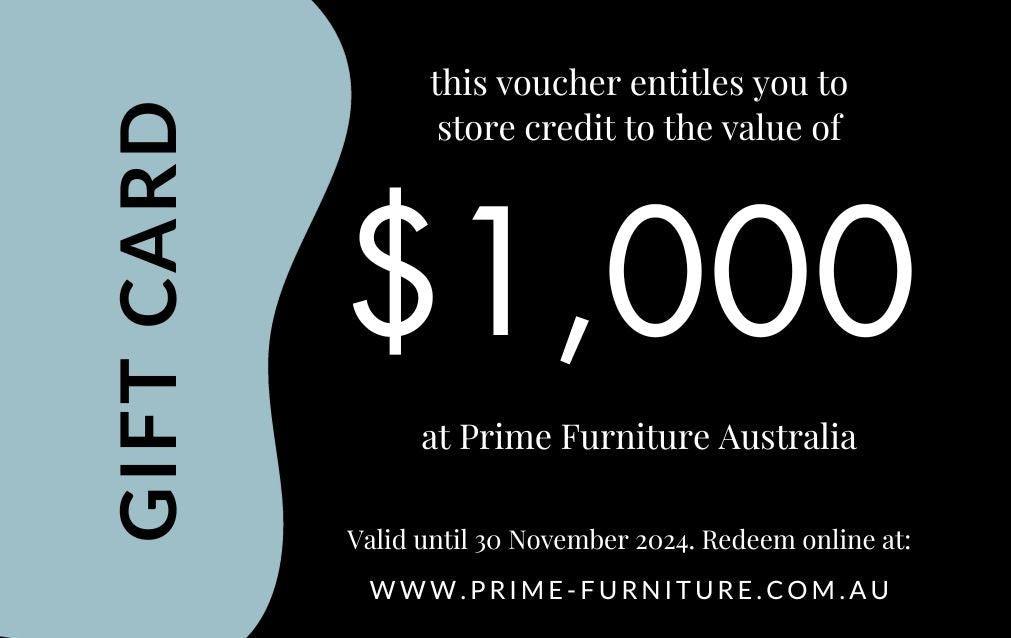 Prime Furniture Gift Cards - Gift Card 6