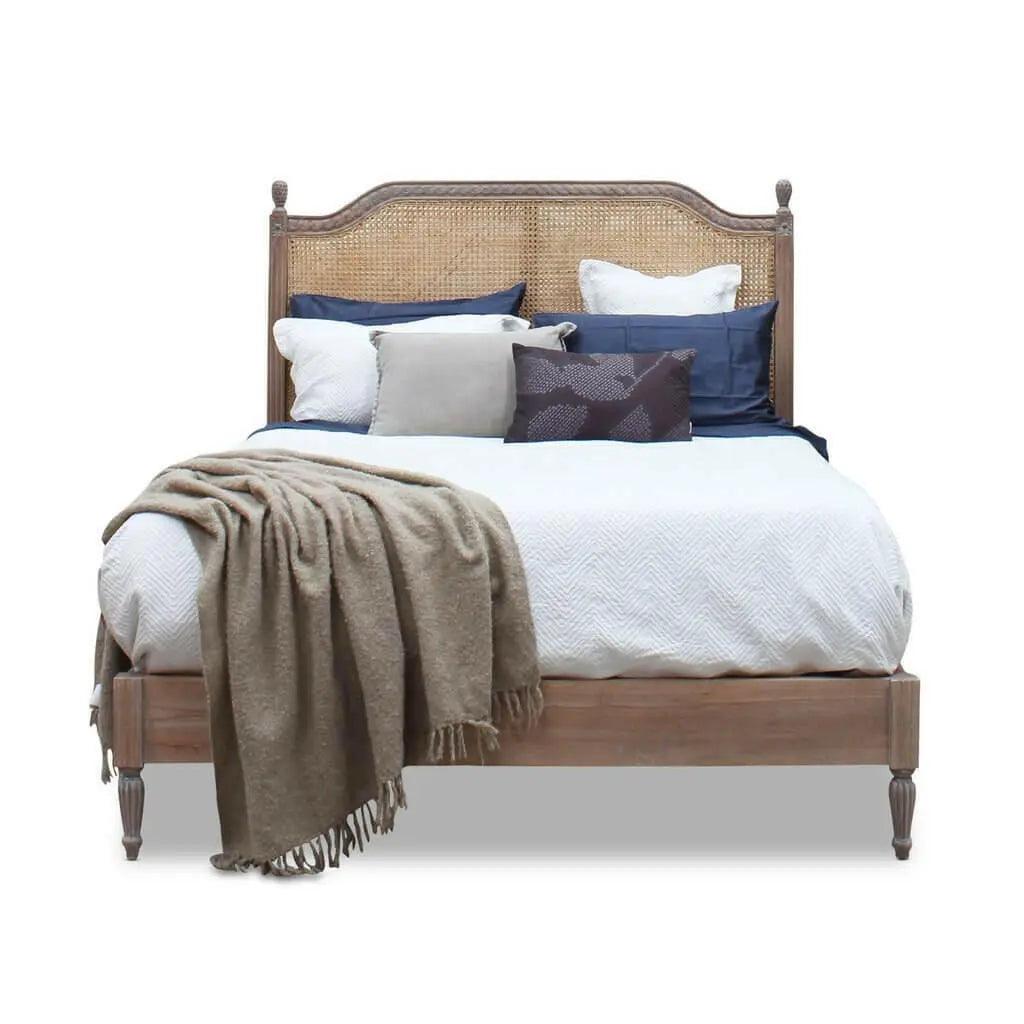 Queen Size Marseille Bed Frame - Bed FrameMBED65AQUEENTER9360245001684 1