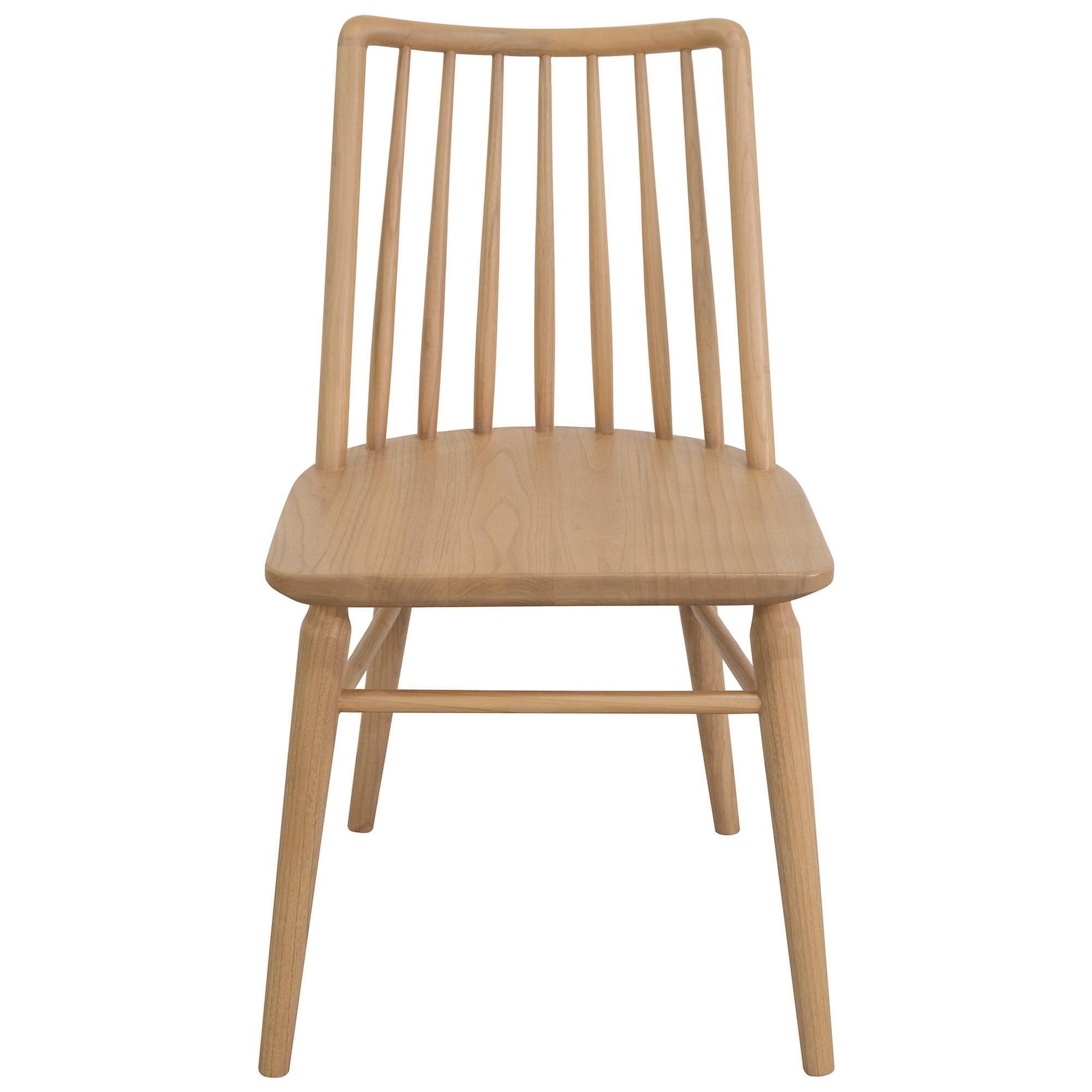 Riviera Solid Oak Dining Chair - Set fo 2 (Natural) - Dining ChairCH 050 RVR Set of 2 (N)754169483524 1