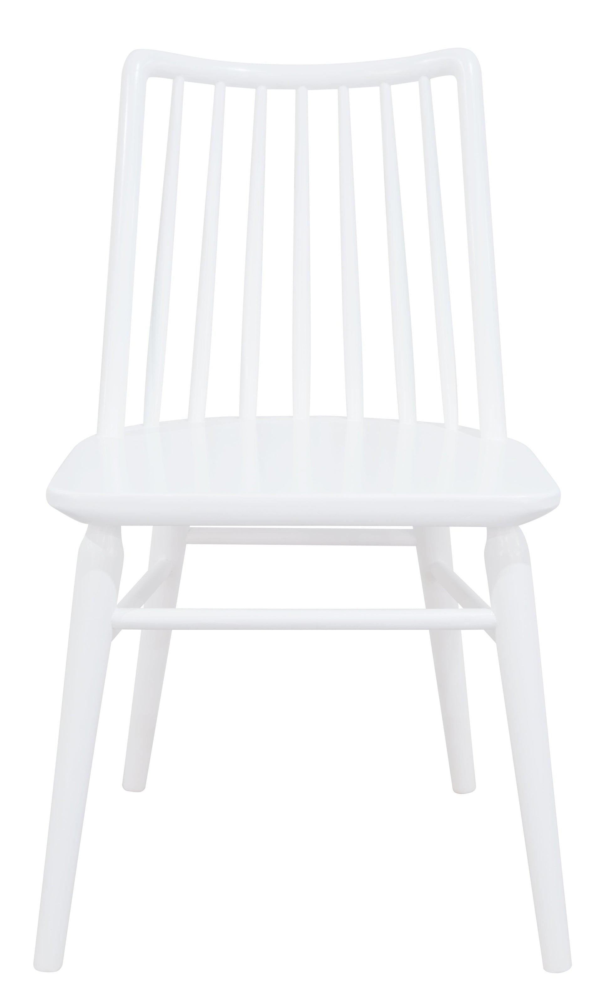 Riviera Solid Oak Dining Chair - Set of 2 (White) - Dining ChairCH 050 RVR Set of 2 (WH)754169482015 1