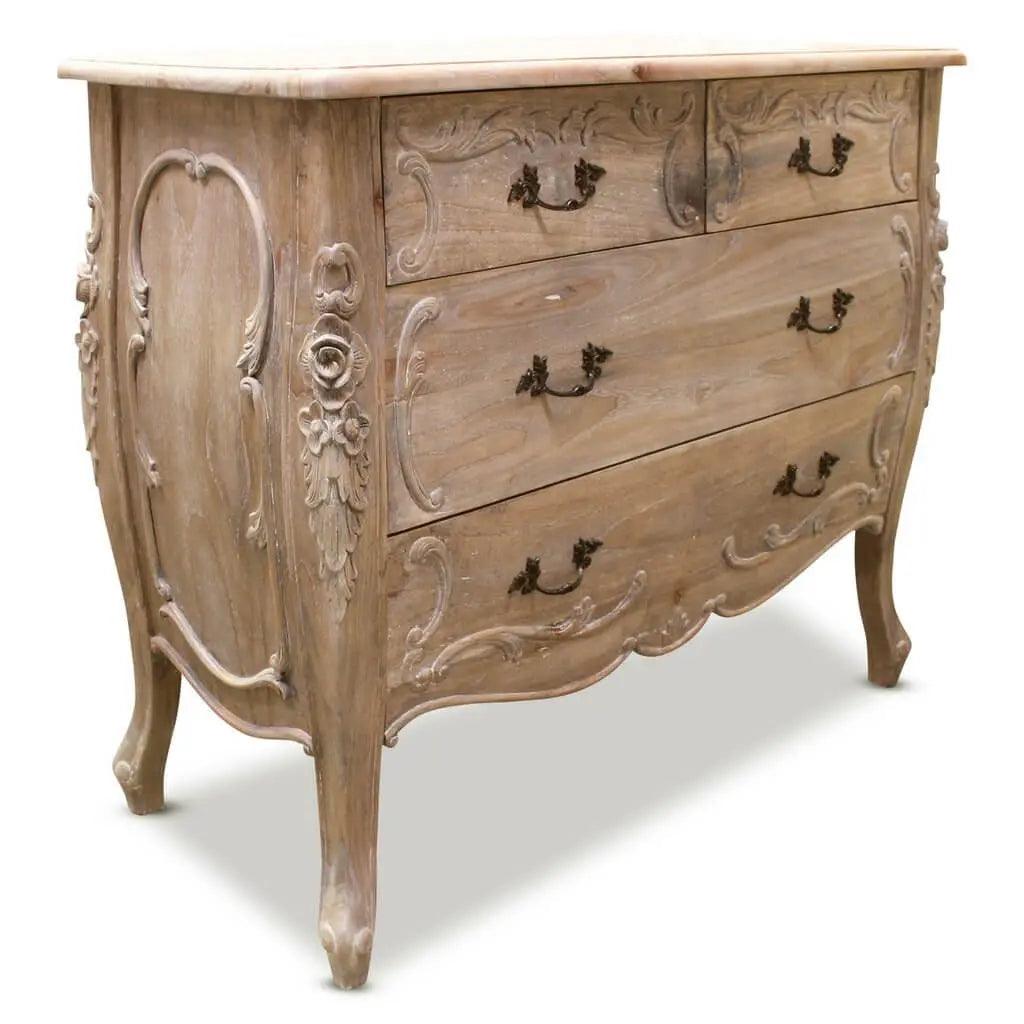 Rococo Chest of Drawers - Low Boy - DrawersMCAB175PDR9360245001387 6