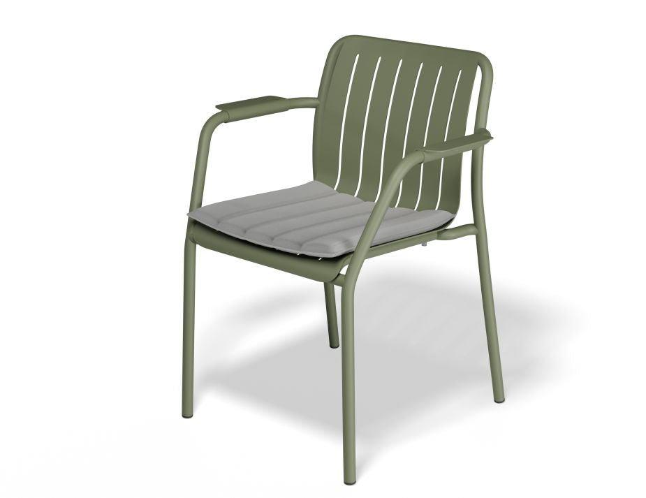 Roku Outdoor Armchair in Matt Eucalyptus Green - No Cushion - C1410280439356182150929 6